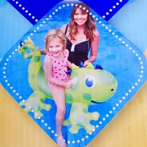 Fun Zone Inflatables, Dinosaur Rider Pool Float, NIB